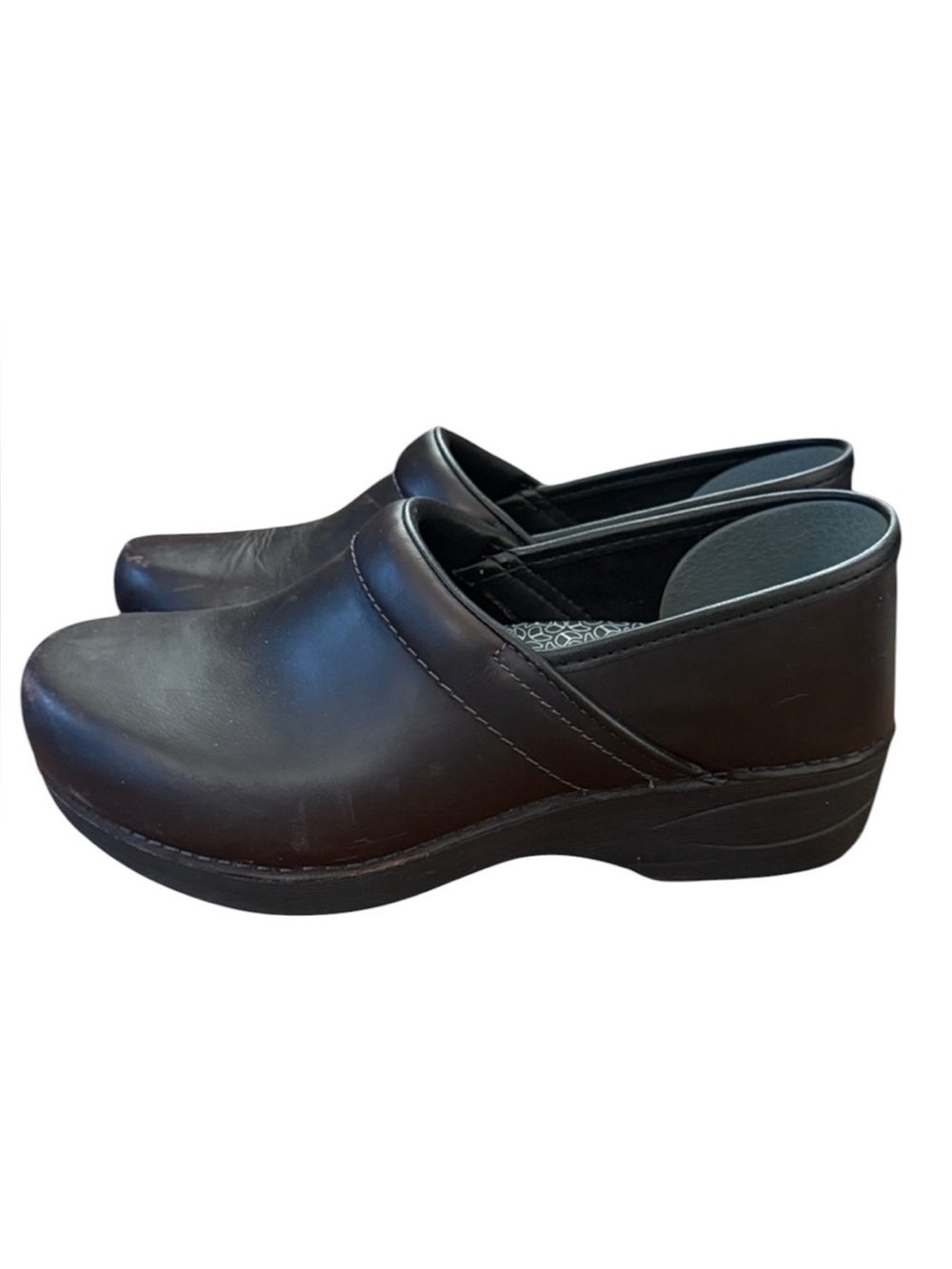 Dansko XP 2.0 Brown Leather Clogs Professional Nurse Chef Shoes EU39